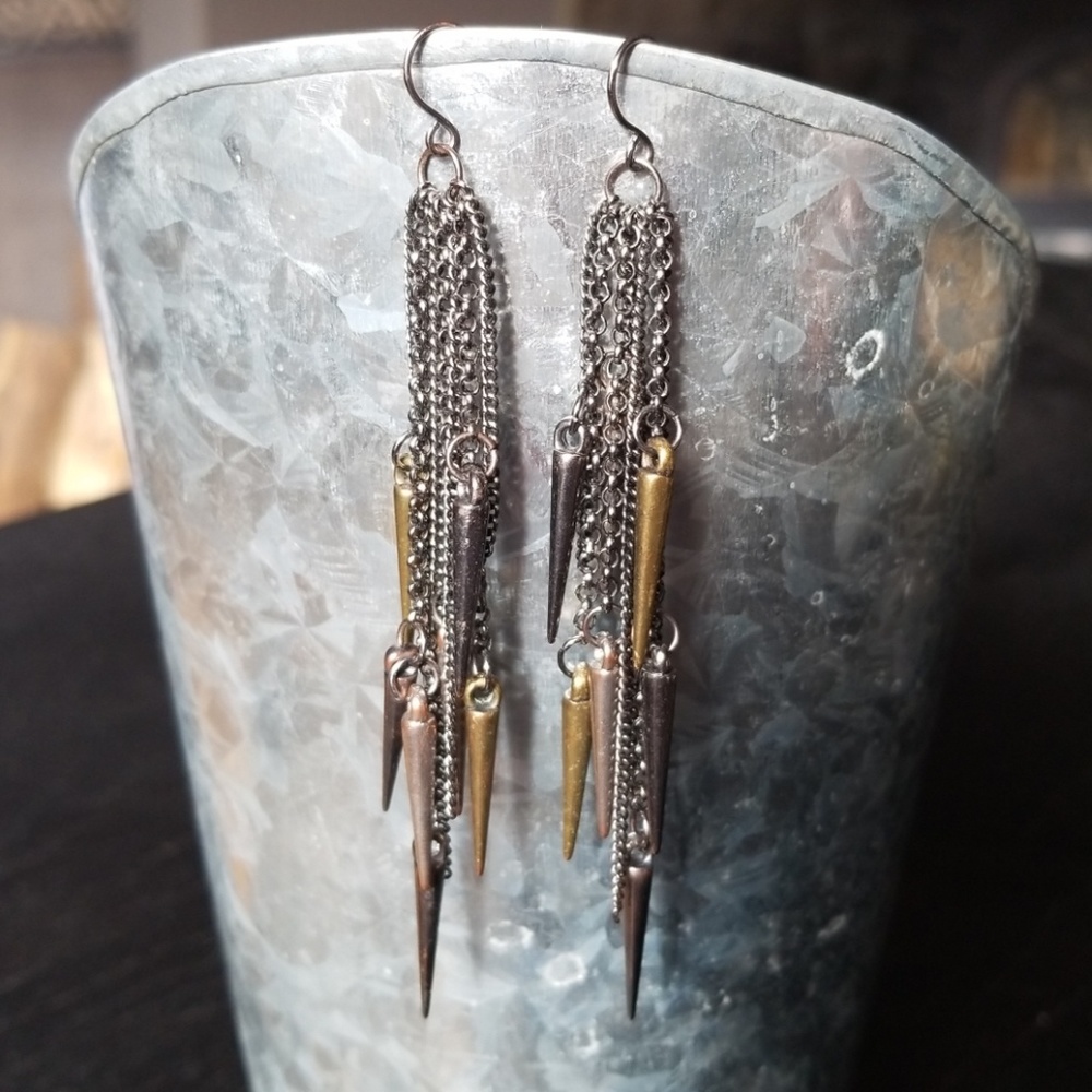 Rock Star Earrings 🖤